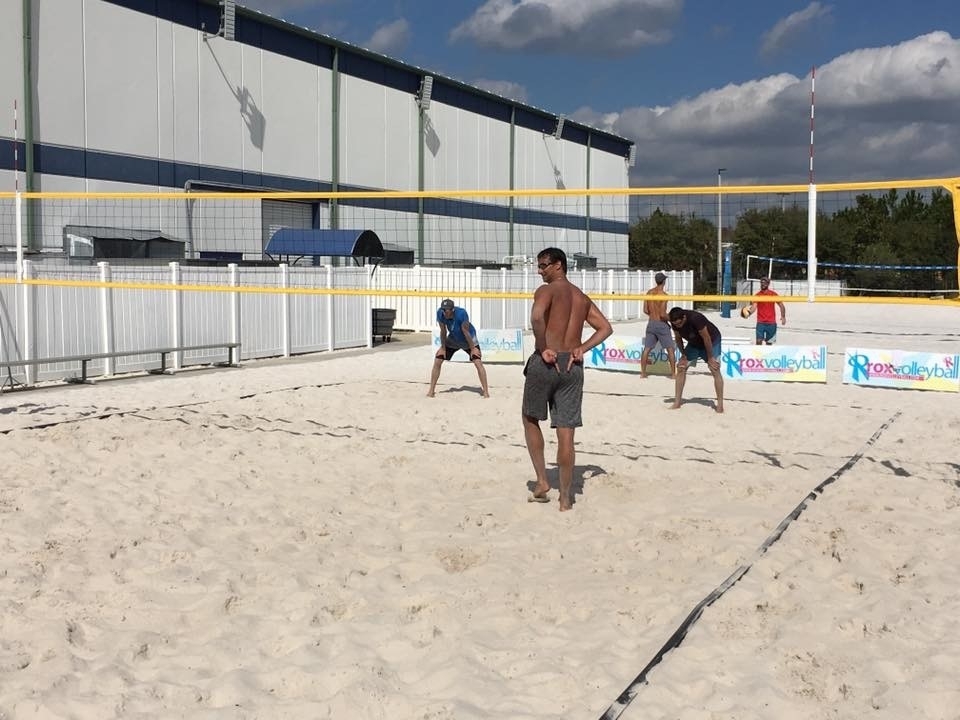Beach-Volleyball-Legende Ricardo trainiert in Florida mit Ariel und Sean, Credit: André Brito