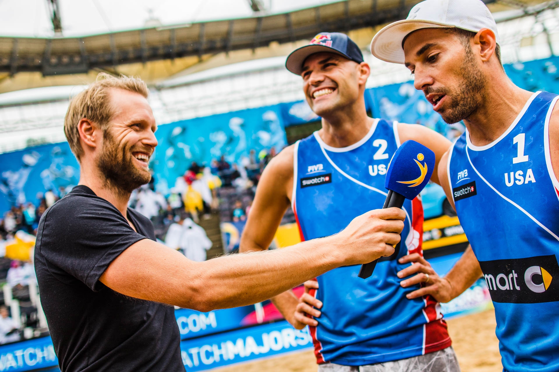 Thumbs up if you’re in the final! Photocredit: Stefan Moertl